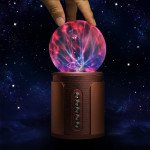 Wholesale Loud Sound Magic Plasma Ball Bluetooth Speaker P2 (Black)